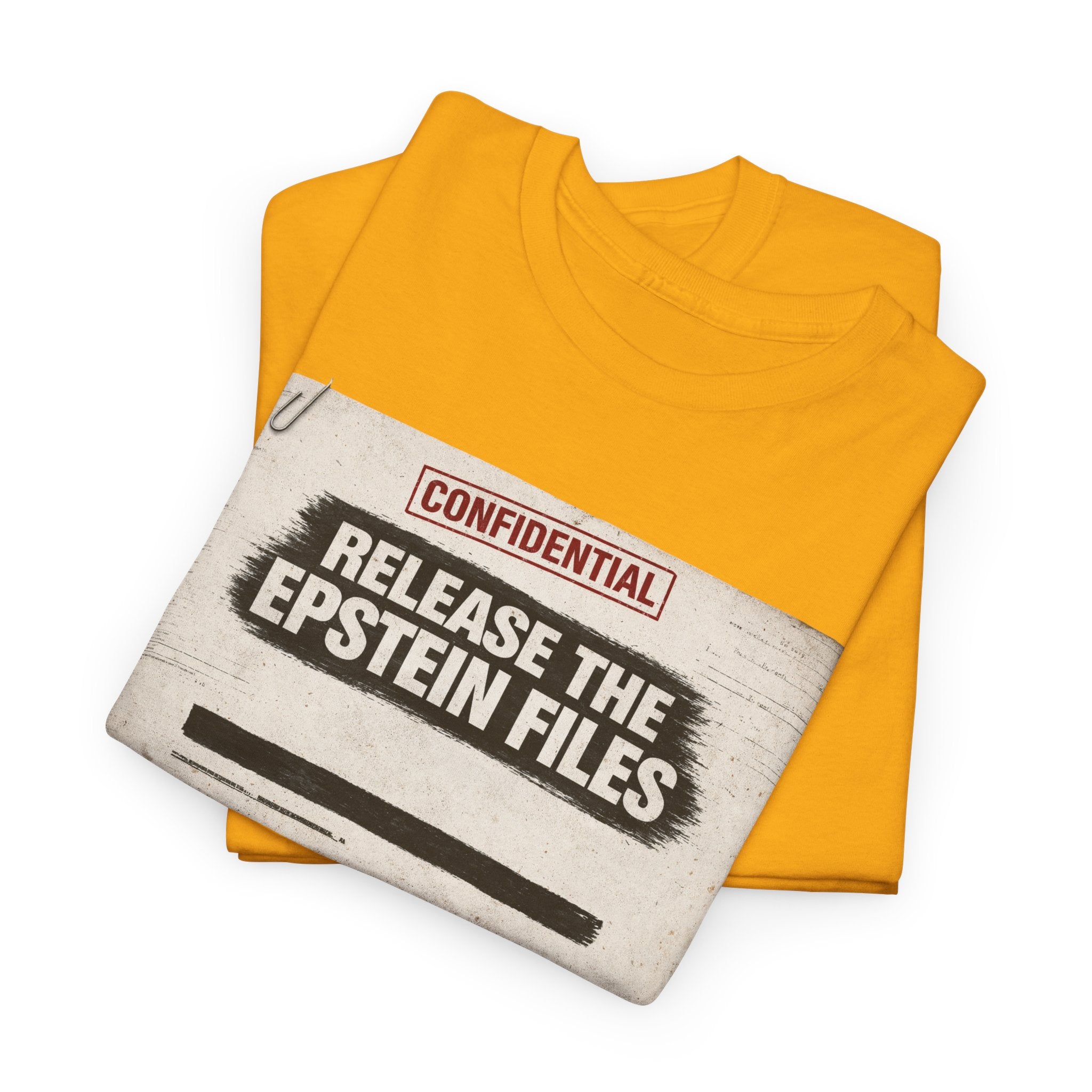 Release The Epstein Files T‑Shirt — Confidential Files Graphic Tee