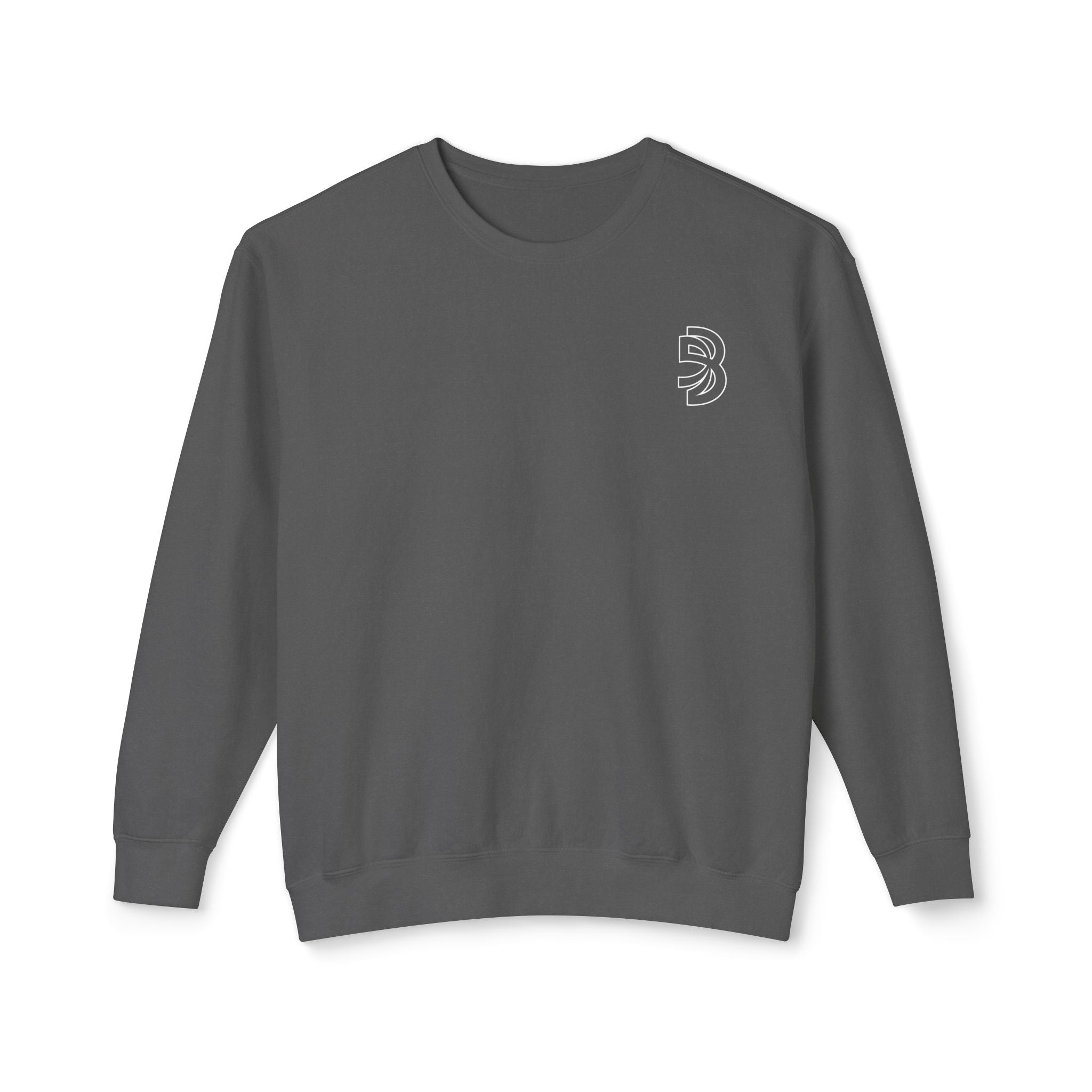 Blackbrn™ Minimal Crest Crewneck — Premium Streetwear Sweatshirt (Signature BB Logo)