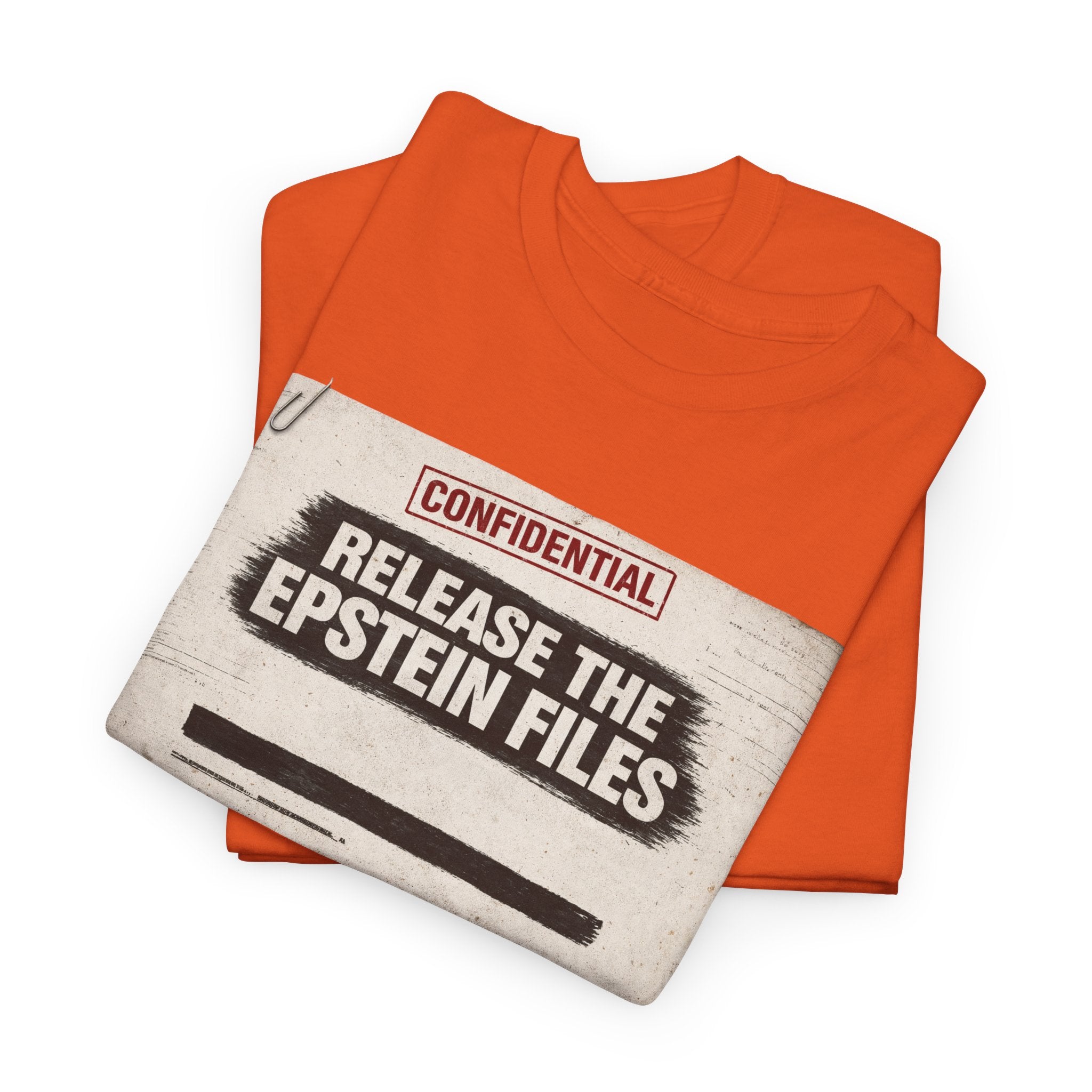 Release The Epstein Files T‑Shirt — Confidential Files Graphic Tee