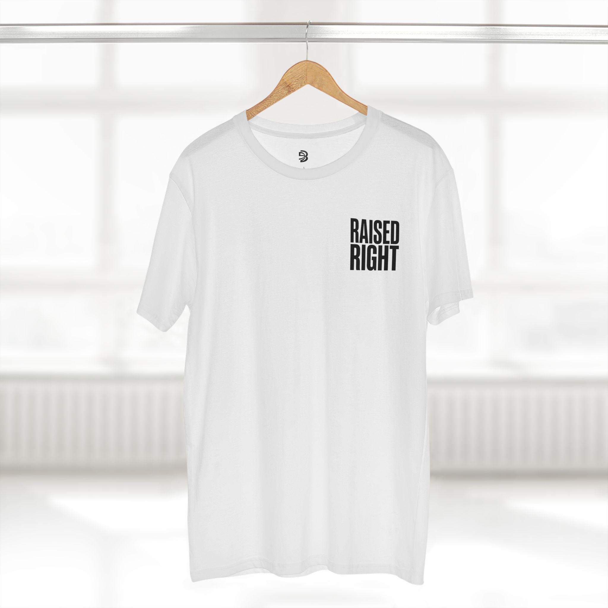 RAISED RIGHT™ Tee – Discipline. Respect. Legacy. Back Print | Blackbrn