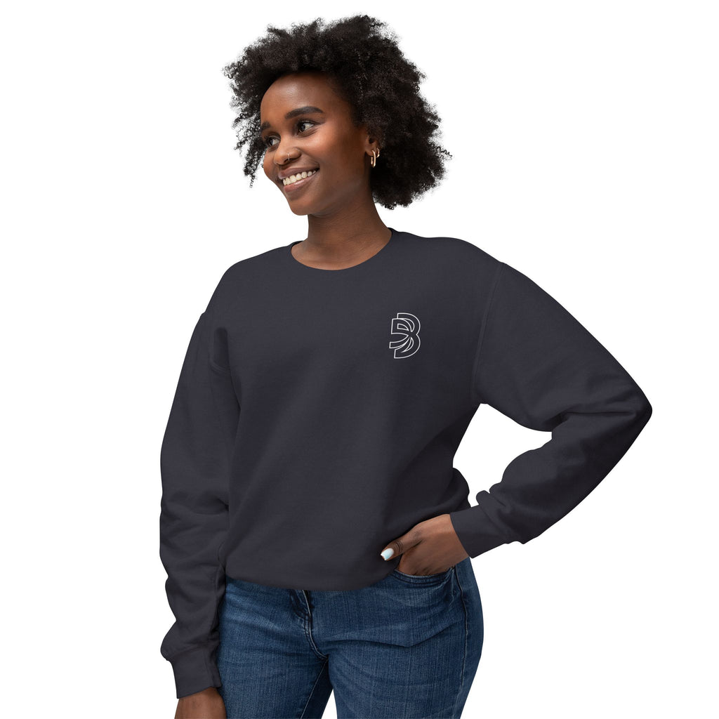 Blackbrn™ Minimal Crest Crewneck — Premium Streetwear Sweatshirt (Signature BB Logo)