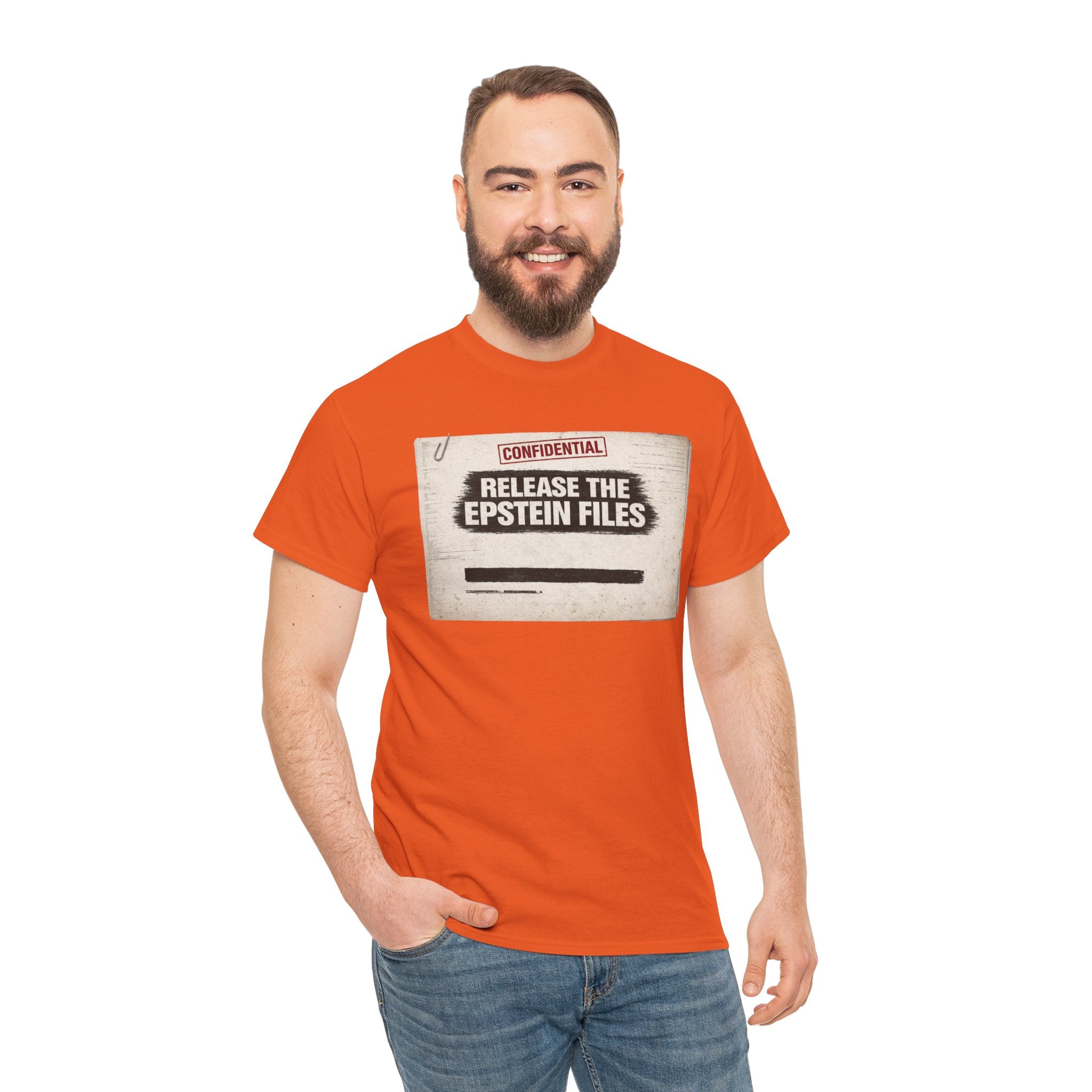 Release The Epstein Files T‑Shirt — Confidential Files Graphic Tee