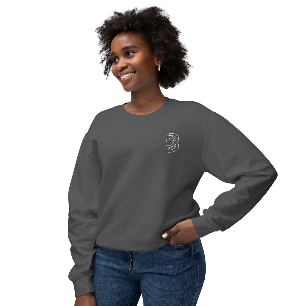 Blackbrn™ Minimal Crest Crewneck — Premium Streetwear Sweatshirt (Signature BB Logo)