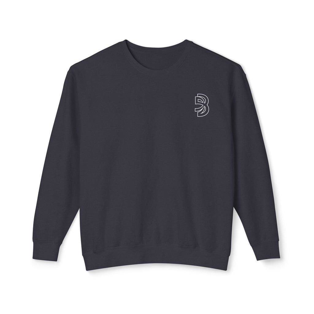 Blackbrn™ Minimal Crest Crewneck — Premium Streetwear Sweatshirt (Signature BB Logo)