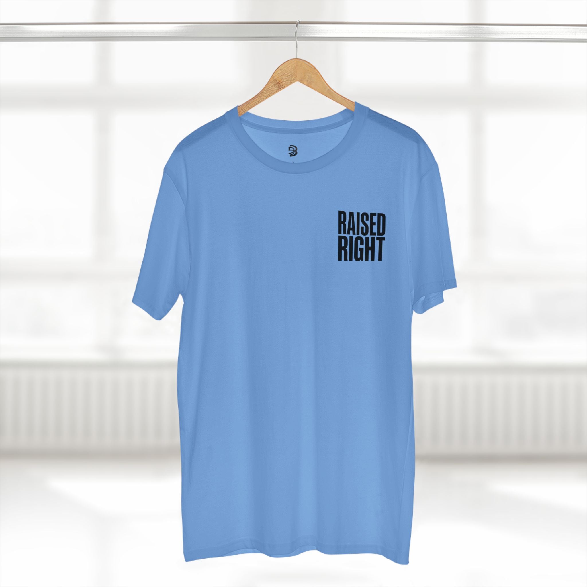 RAISED RIGHT™ Tee – Discipline. Respect. Legacy. Back Print | Blackbrn