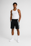 Blackbrn Flux Training Shorts — Black / Ice Panel
