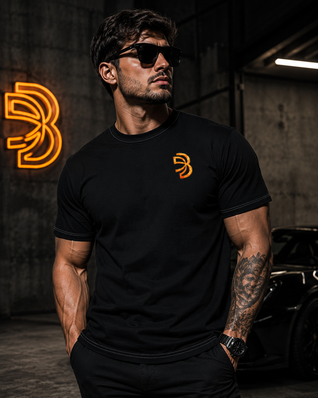 Blackbrn Core Tee – Orange Edition