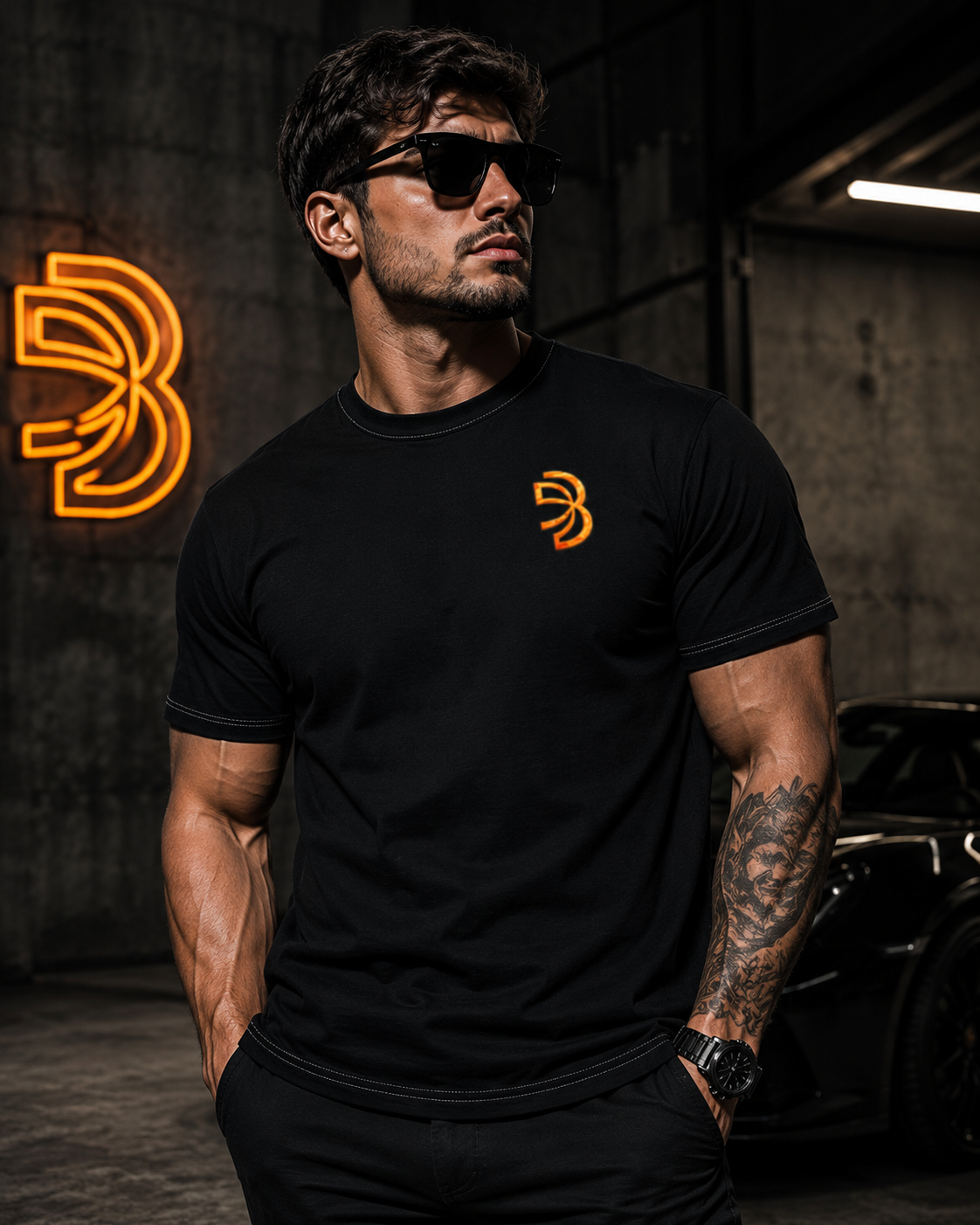 Blackbrn Core Tee – Orange Edition