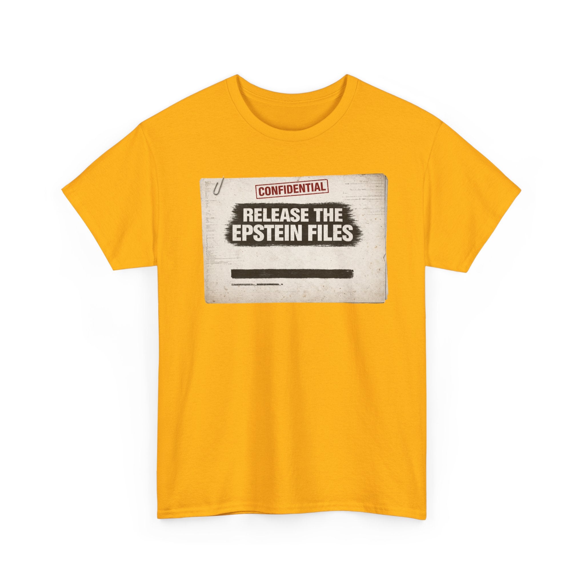 Release The Epstein Files T‑Shirt — Confidential Files Graphic Tee