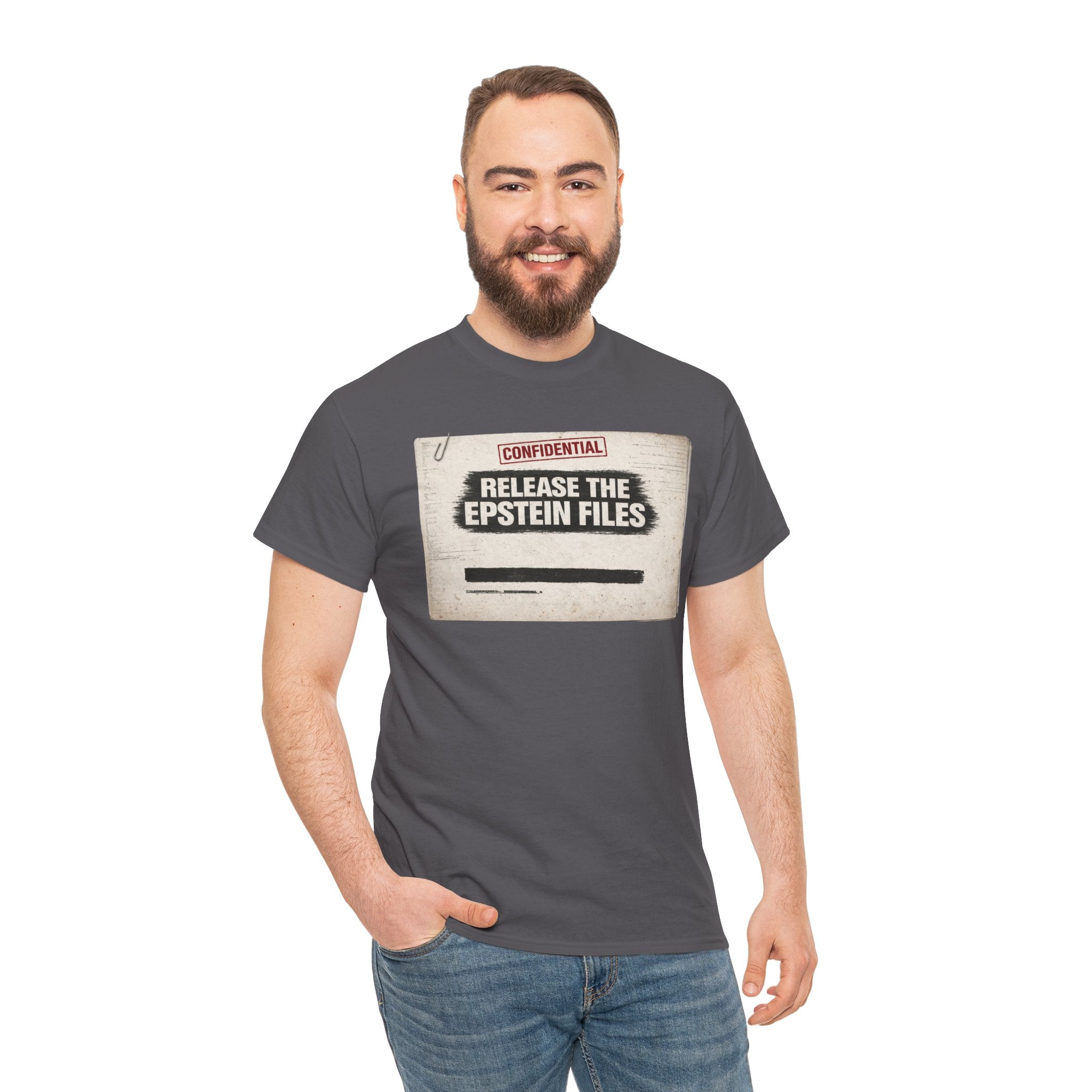 Release The Epstein Files T‑Shirt — Confidential Files Graphic Tee