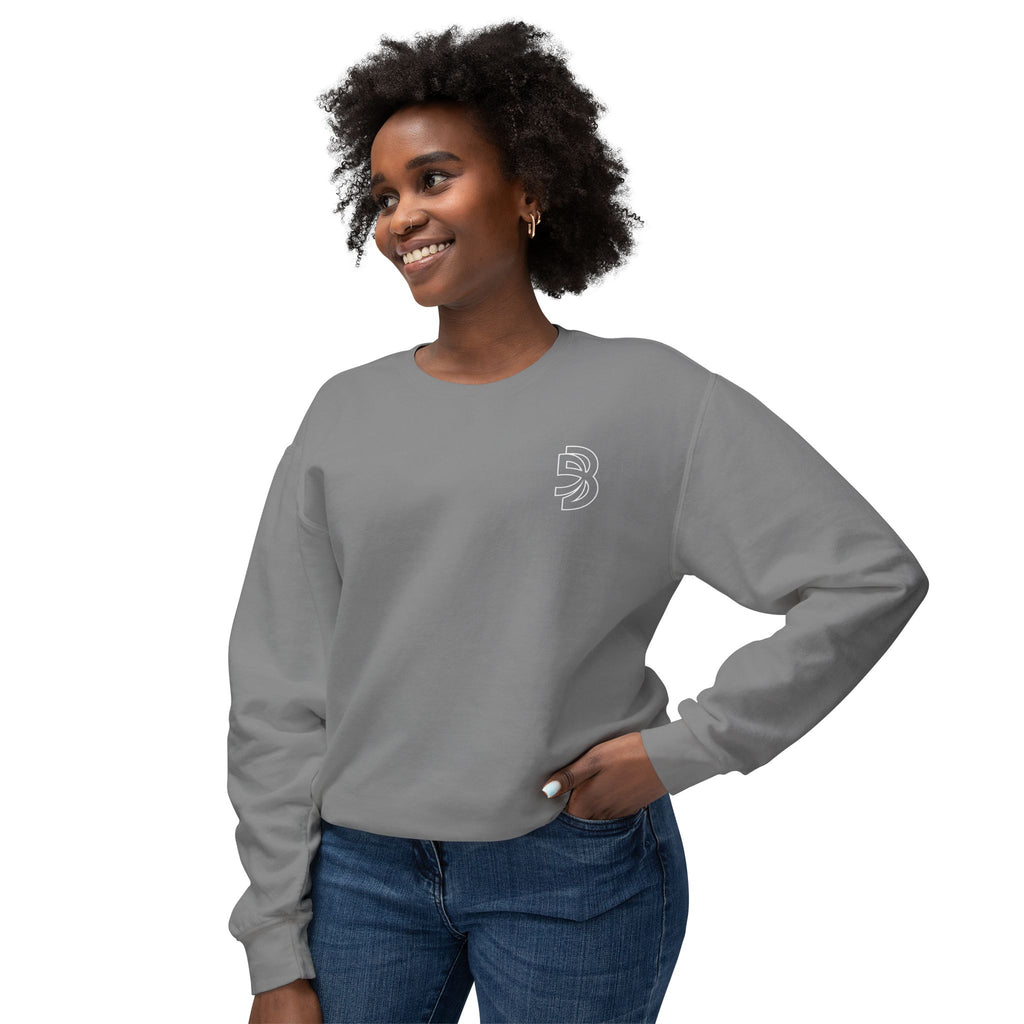 Blackbrn™ Minimal Crest Crewneck — Premium Streetwear Sweatshirt (Signature BB Logo)