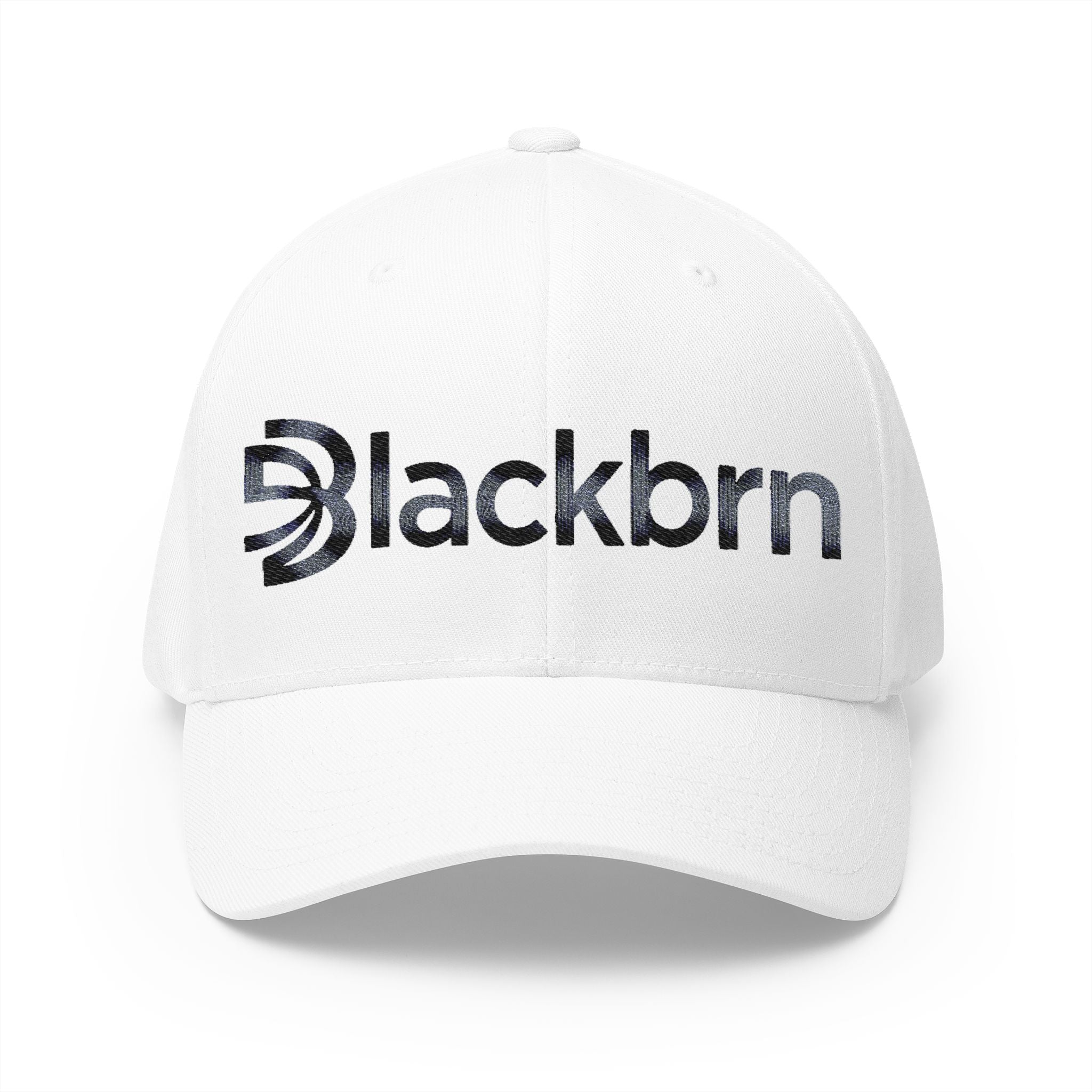 Blackbrn™ Embroidered Flexfit Hat — Classic Structured Cap