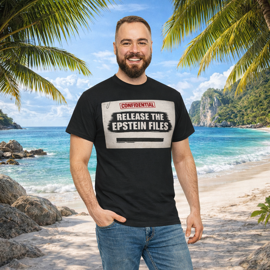 Release The Epstein Files T‑Shirt — Confidential Files Graphic Tee